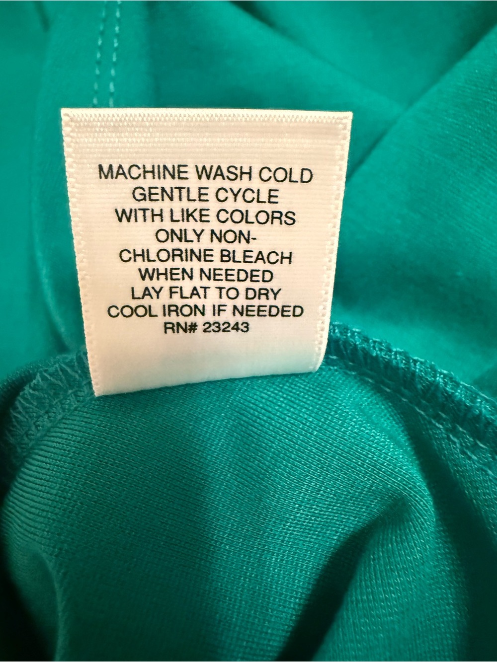New York and Company Teal Lace-Shoulder Peplum Top - Picture 16 of 17